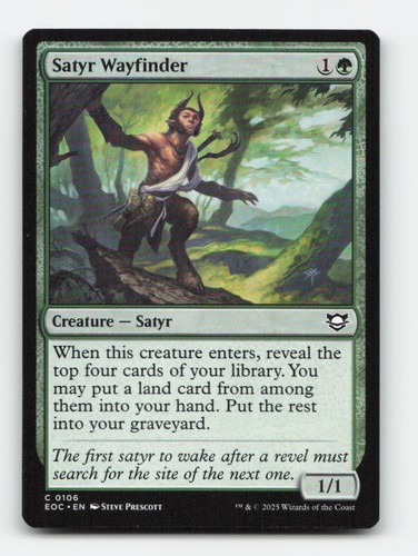 Satyr wayfinder 106 - satyr, c